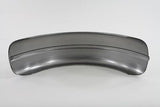 Round profile chopper raw fender, 8" wide, ribbed type British Style center bead