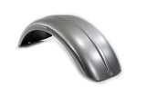Round profile chopper raw fender, 9" wide, ribbed type British Style center bead