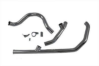 Dual Crossover Exhaust System Chrome FLT 1985-1994