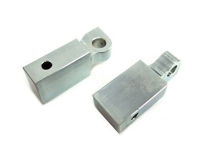 Zinc Male Clevis Set Fits: Custom application with female mounting blocks