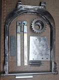 Wide Tire XL/Sportster Kit for 2004-up 240 or 250 Tire incl Offset Sprocket