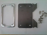 Universal 4"x7" License Plate Bracket/Backer Kit - Mounts Virtually Any Position