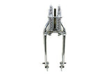 28" Spring Fork Assembly Chrome
