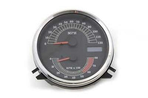 Electronic speedometer w tachometer replaces OEM No: 74461-03 fits FLHR 1995-03