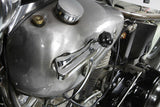 Chrome tank hand shifter kit & hardware for 3.5 gallon tanks, Fits FL 1947-1964