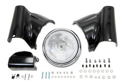 Black Headlamp Cowl Kit