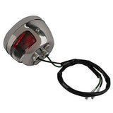 Classic 12V Dual Bulb 1928 Ford Model A Bobber Taillight w License Plate Light