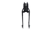 32" Inline Spring Fork Assembly Black