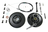 Chrome brake backing plate kit FITS: UL 1936-1948 EL 1936-1940 FL 1941-1948