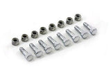 Chrome rear brake drum bolt. Fits: K 1952-1956 XL 1957-1978
