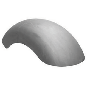 11" Wide ROUND TOP SOFTAIL REAR FENDERS, 14 gauge steel and formed in one piece