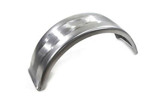 Unfinished 9" wide heavy duty rear bobbed flat fender rolled 16 gauge steel