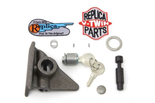 Steering lock kit incl. key lock, two keys, spring, pin, plunger, frame plug,etc