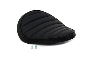 Black Tuck & Roll Solo Saddle Seat, Replaces OEM No: 52000315, fits FLSL 2018-UP