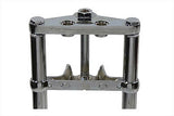 Fork Assembly with Polished Sliders Dual Disc