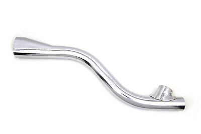 Bobber Style Muffler Upsweep Chrome