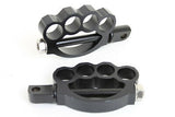 Knuckle Footpeg Set Black