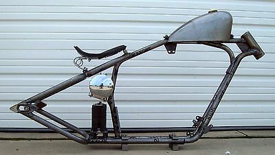 Turn Your Sportster/Buell into Nasty-A$$ Drag Bike!!! Frame Kit w Tanks & Seat!