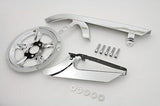 Chrome Belt Guard and Pulley Cover Kit replaces OEM No: 60402-04 for XL 2004-UP