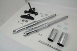 41mm Fork Assembly with Chrome Sliders