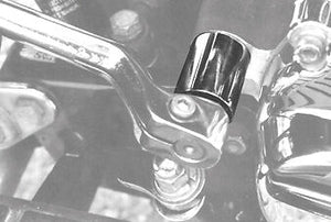 SHIFTER ANTI-RATTLE , Chrome Plated Fits FLT models 1984/Later