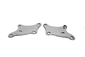 2 Piece Chrome Lower front motor mount set, Fits Harley XL Sportster 1952-1981