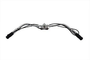 Spring Fork speedster handlebar chrome inline with internal throttle components