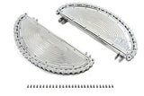 Chrome Driver Footboard Kit Chain Style