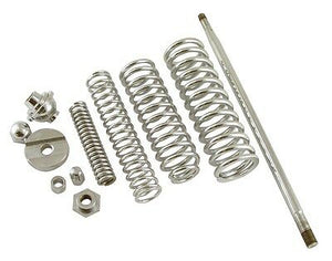 HARDBODY Chrome Plated Complete Spring Kit Includes springs, rods, seats & nuts