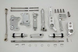 Polished billet forward control set Fits XL Sportster 1991-2003 883/1200