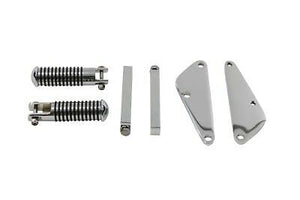 Chrome highway bar kit with O-Ring Footpeg Fits: XL 1982-1984