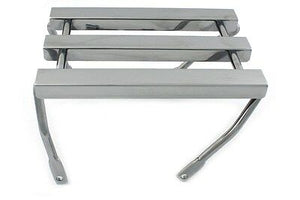 Three channel chrome luggage rack, classic 60's Style replaces FL 1958-1984