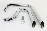 FXST Zoomies Exhaust Drag Pipe Set Chrome