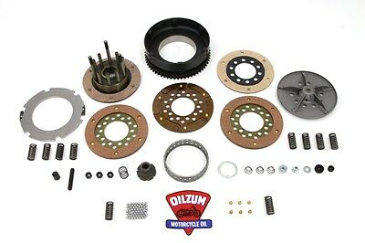 45 clutch pack kit for kickstart models Fits Harley G 1941-1963, W 1941-1952