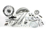 Fat kid 41mm Fork Assembly with Chrome Sliders 16" Wheel Fits: XL 1982-2003