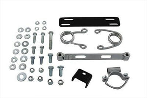 Solo seat mount kit with 2" hair pin springs. Kit includes nose & rear bracket