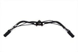 Spring Fork speedster handlebar, black inline w internal throttle components