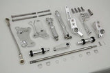 Polished billet forward control set Fits XL Sportster 1991-2003 883/1200