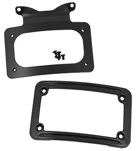 V-FACTOR CURVED LICENSE PLATE FRAMES FOR TOURING MODELS Replaces OEM#67900058