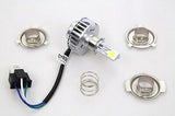 Cyron Retrofit LED Replacement for H4 Bulb, improved ultra-clear 6000k LED