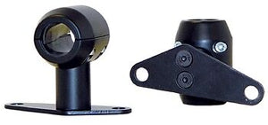 Adjustable springer fender clamp set has a Black finish & is .950" in diameter.