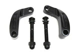 Black Mirror Relocation, 2" out/1"up Kit, Fits FXD 2006-UP, FL/FXST 2008-UP