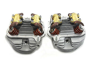 Panhead Cylinder Heads Full Assembly, Fits FL 1948-1954 - Ready to install !!