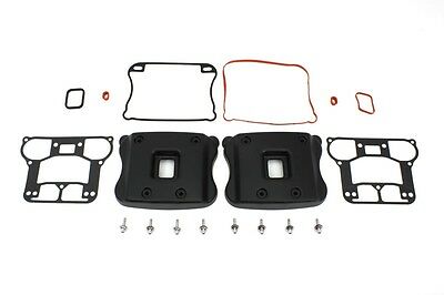 Rocker Box Cover Set Black for Harley Sportster XL 2007-UP