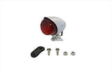 Mini (Approx. 3-1/2" X 2-1/2") Round 12 Volt Brake & Tail Lamp w red lens