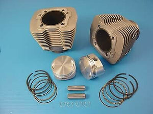 88" Evolution Big Bore Cylinder Kit Silver