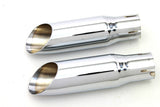 Chrome Mini Exhaust Tip Set