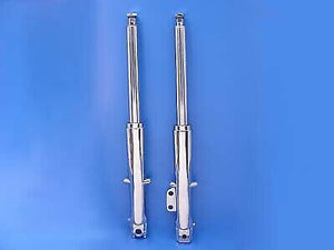 41mm Fork Slider Assembly with Chrome Sliders FITS: FLH 1973-1984