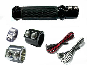 Black Dual Handlebar Button Switch Kit