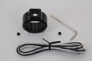 Black Single Handlebar Button Switch Kit